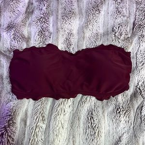 Hollister bandeau bikini top